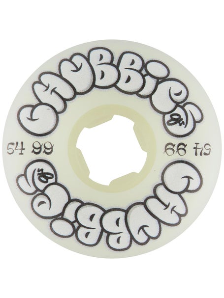 OJ Throw Ups Chubbies 99a Wheels\White