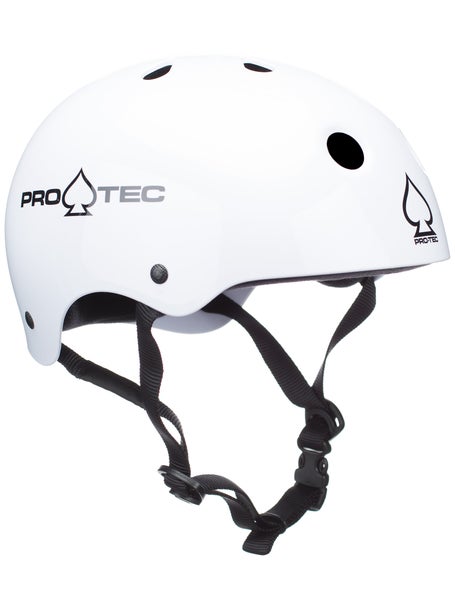 Protec Classic Skate Helmet\Gloss White