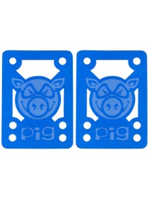 Pig Piles Shock Blue Riser Pads 1/8