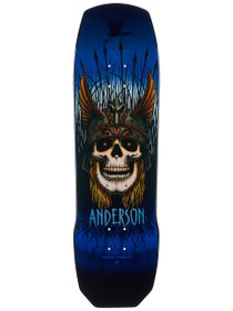 Powell Anderson Heron Skull Blue 290 Deck 9.13 x 32.8