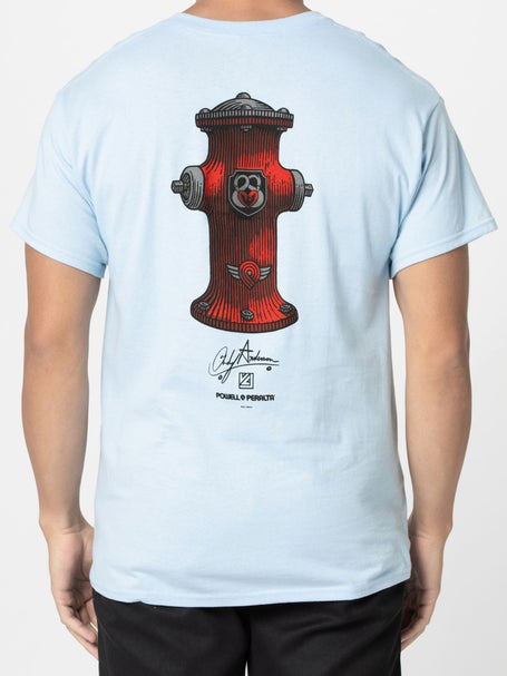 Powell-Peralta Anderson Hydrant II T-Shirt\Lt Blue