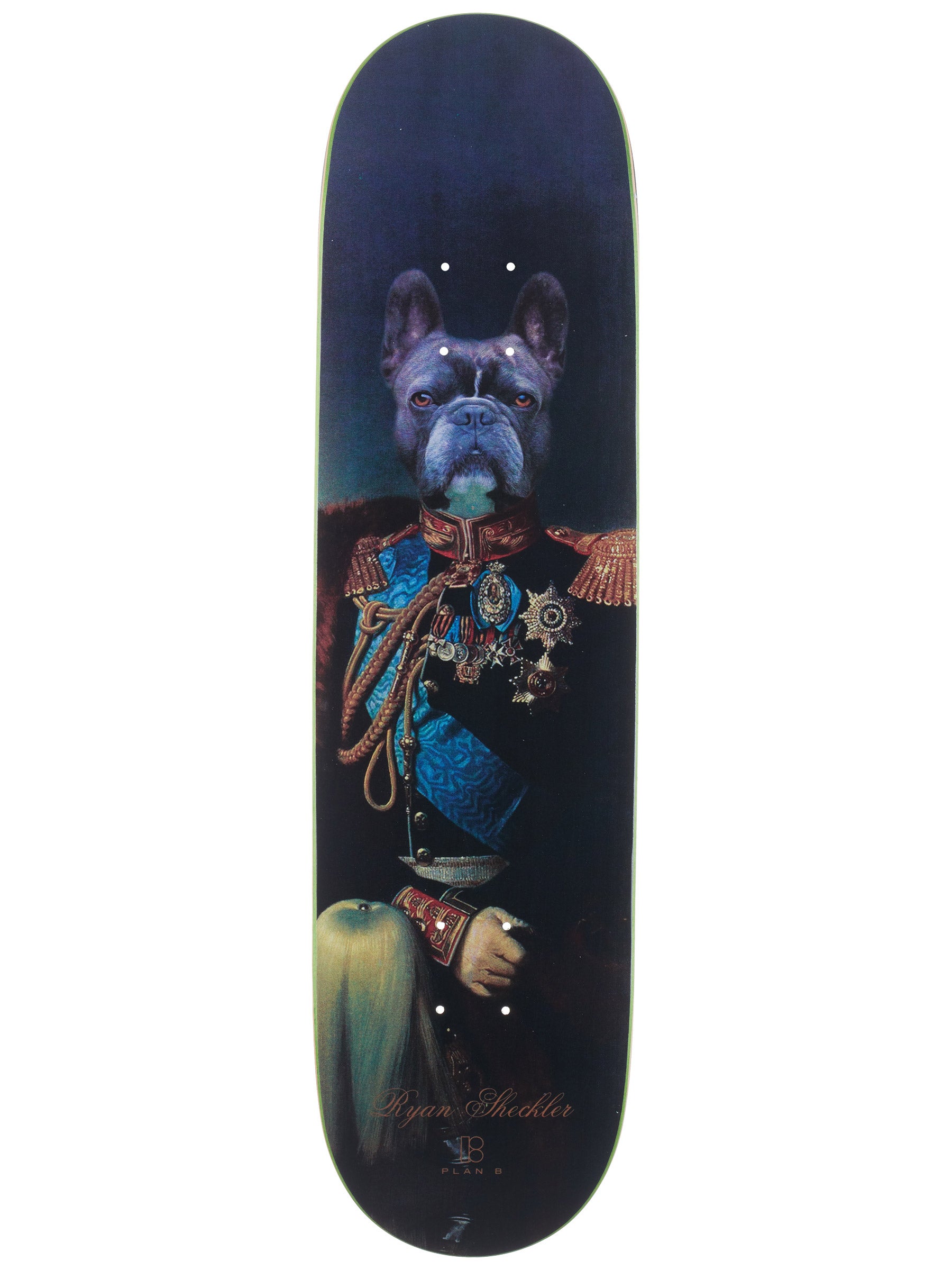 Color Bars Skateboard Deck Aaliyah Portrait 8.125" 