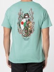 Powell-Peralta Yosozumi Samurai T-Shirt Aquatic Blue