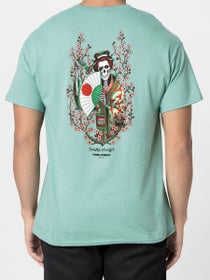 Powell-Peralta Yosozumi Samurai T-Shirt Aquatic Blue