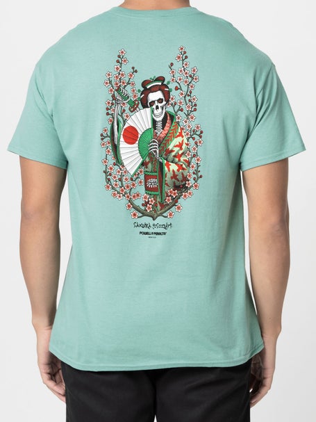 Powell-Peralta Yosozumi Samurai T-Shirt\Aquatic Blue