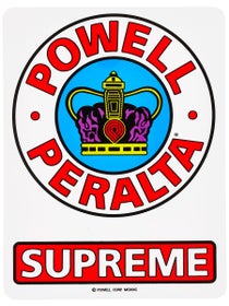 Powell Peralta Supreme 6" Sticker