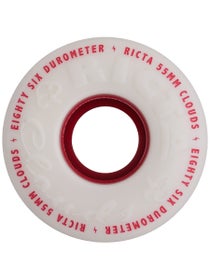 Ricta Clouds White/Red 86a Wheels