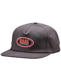 Real Oval Embroidered Snapback Hat