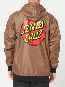 Santa Cruz Dot Hooded Windbreaker Jacket