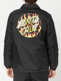 Santa Cruz Thrasher Flame Dot Coach Jacket