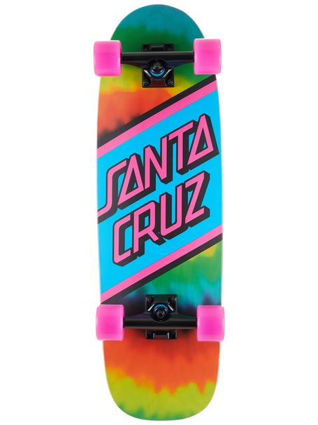 Santa Cruz Rainbow Tie Dye Cruzer Complete 8.79x29.05