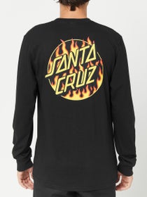 Santa Cruz Thrasher Flame Dot Longsleeve T-Shirt