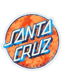 Santa Cruz Wash Dot 3" x 3" Sticker Multi