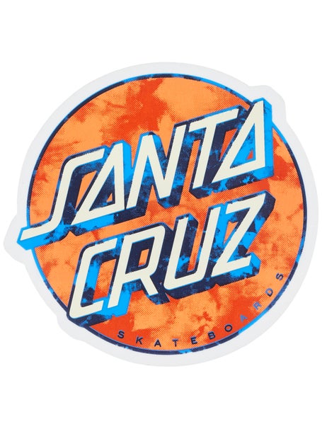 Santa Cruz Wash Dot 3 x 3 Sticker\M lti
