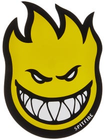 Spitfire Fireball Sticker Large Yellow