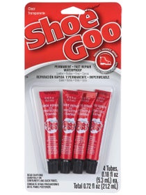 Shoe Goo Clear Mini 0.18 oz. Tubes 4 Pack 