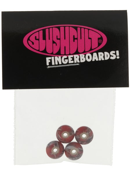 Slushcult Swirl Grom Fingerboard Wheels Swirl Red