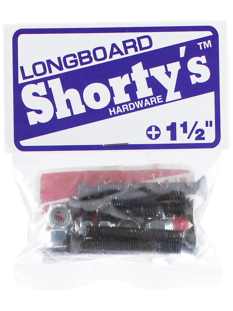 Shortys 8 PACK Skateboard Hardware 1 1/4" PHILLIPS 