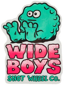 Snot Wheels Wide Boy Sticker Sticker Pink