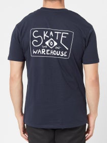 Skate Warehouse Matchbox T-Shirt Navy