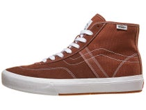 Vans Crockett High Decon Shoes Brown/White