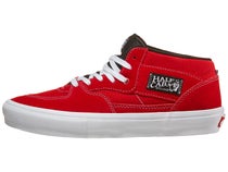 Vans Skate Half Cab Shoes Red/White