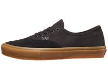 Vans Skate Authentic Shoes Black/Black/Gum