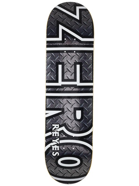 Zero Reyes Diamond Plate Signature Bold Deck 8.25x31.9