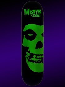 Zero x Misfits Fiend Skull Glow Deck 8.25 x 31.9
