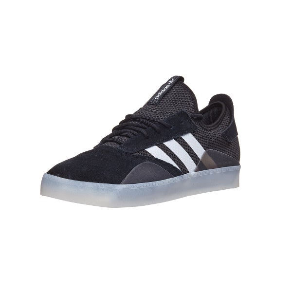 Adidas 3ST.001 Shoes Black White Silver 360 View