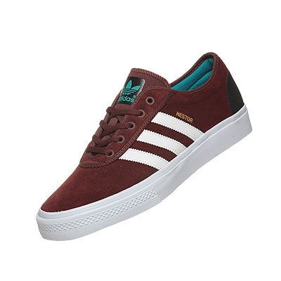 Adidas Adi Ease Shoes Dark Rust/White View