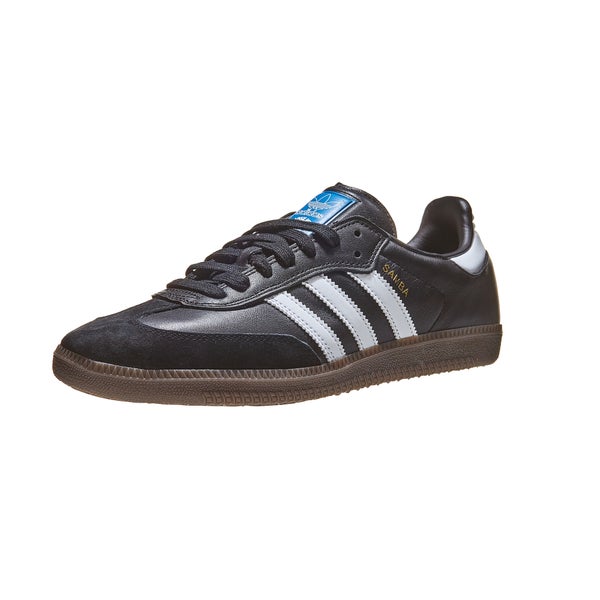 Adidas Samba ADV Shoes Black White Gold 360 View