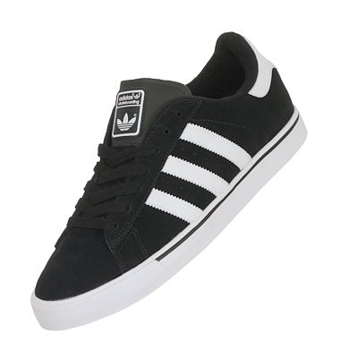 Campus Vulc Black/White/Black 360 View