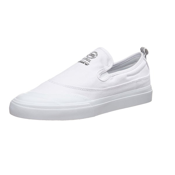 Adidas matchcourt slip on on sale white