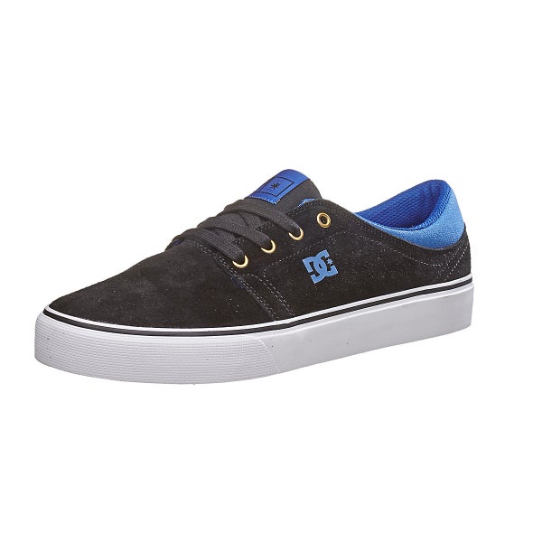 DC Trase S Shoes Black/Blue 360 View