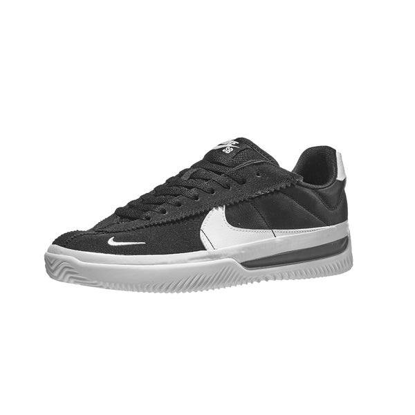 Nike SB BRSB Eco Shoes Black/White-Black-White 360 View