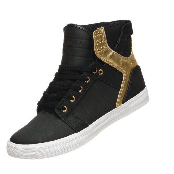 Supra skytop outlet black and gold