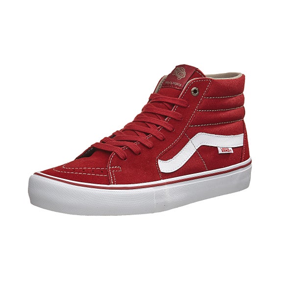 Vans sk8 shop hi pro red