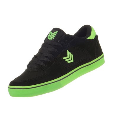 Vox Trooper Shoes Black/Green 360 View