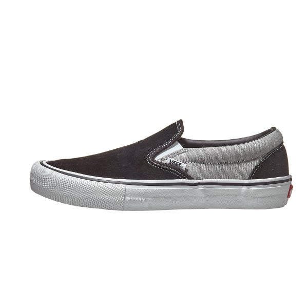 Vans Slip-On Pro Shoes Black/Silver 360 View