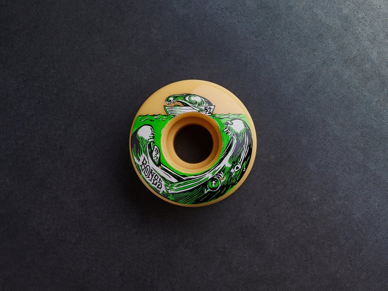 Bones STF skateboard wheel.