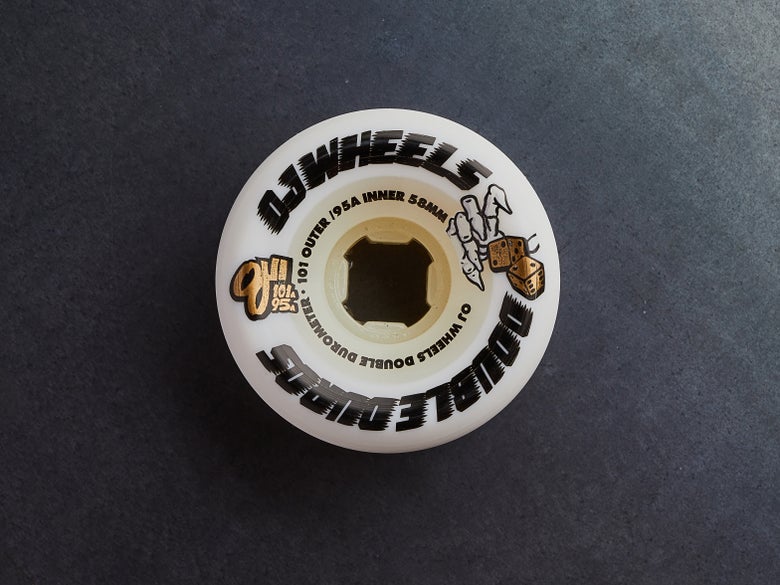 OJ Double Duro skateboard wheel.