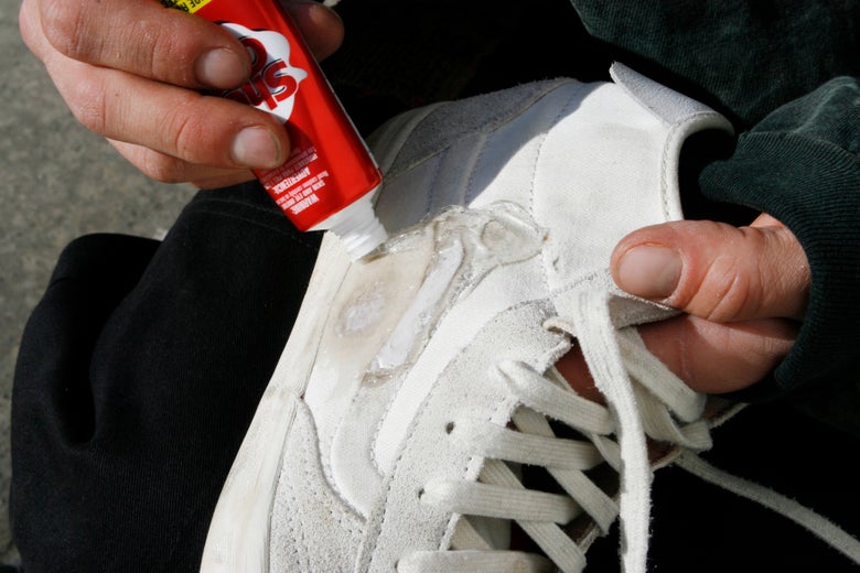 How To Apply Shoe Goo To Your Skate Shoes