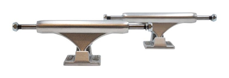 A pair of skateboard trucks.