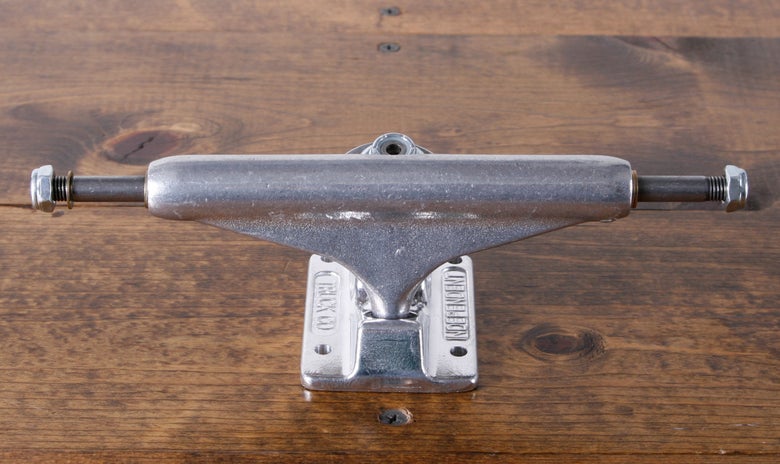 Forged skateboard truck.