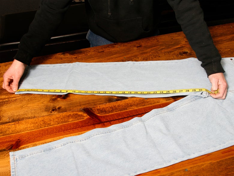 How to Measure a Pant's Rise 