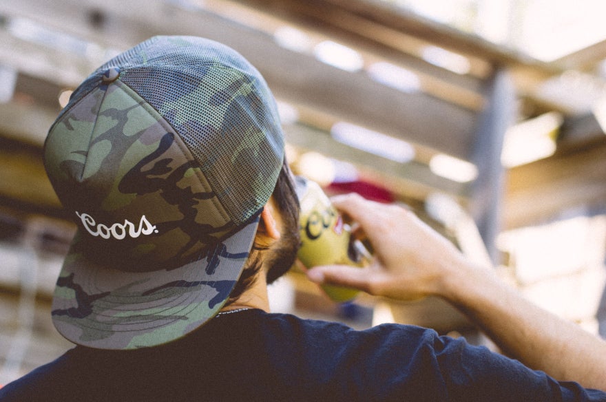 Brixton x Coors Signature Mesh Hat Spotlight Img