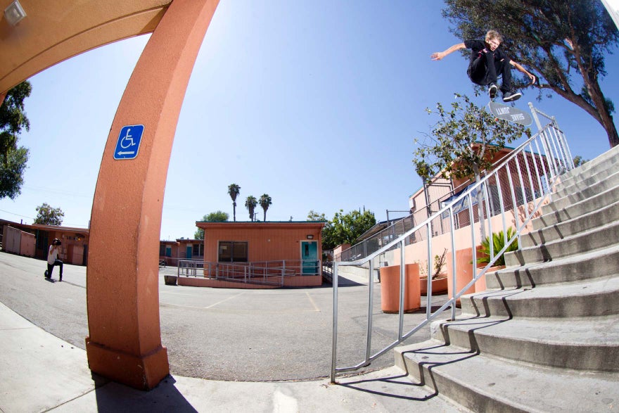 Taylor Kirby Fakie Flip Echopark Image