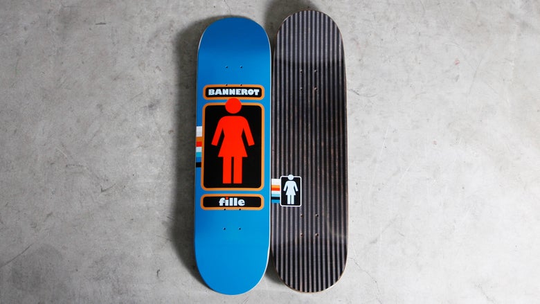 Girl Pop Secret skateboard deck.