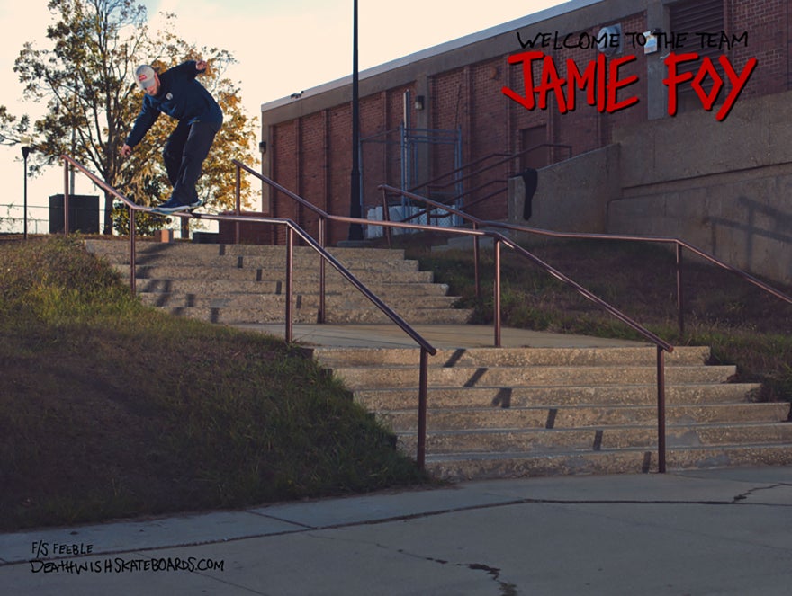Welcome to the Team Jamie Foy Single Image